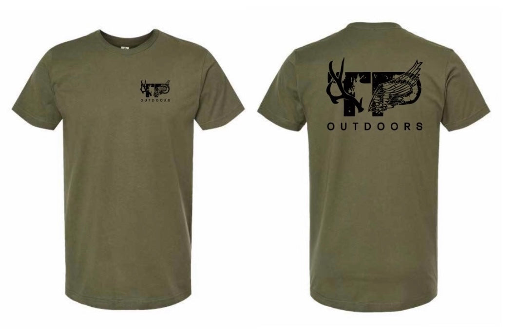 Short Sleeve Logo Shirt Green